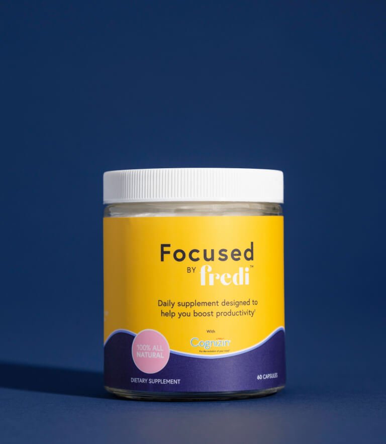 Focused by Fredy. Daily Dietary Supplement